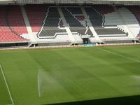 grasmat nieuwe AZ stadion in onderhoud gehad bij Arend de Winter Combi Groen bv